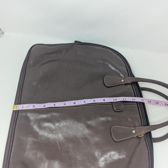 Bric's Leather Top Handle Messenger Bag Brown - Picture 10 of 16